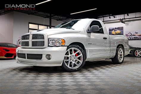 2004 Dodge Ram 1500 Srt-10 5888 Miles Bright Silver Metallic Clearcoat Pickup 8 - Used Dodge ...