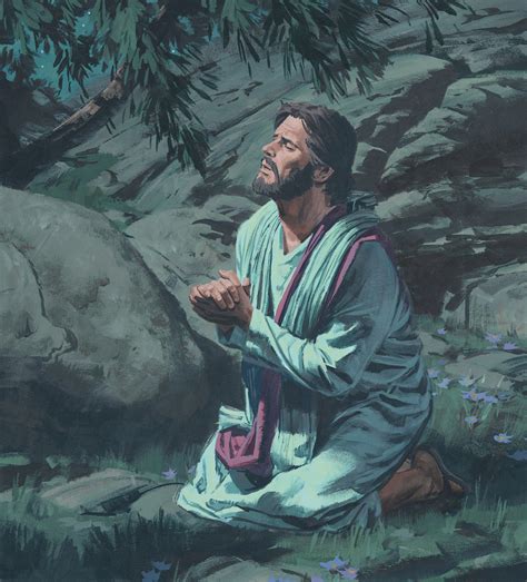 Jesus Suffers in the Garden of Gethsemane