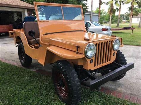 1945 Willys CJ2A for Sale | ClassicCars.com | CC-1173201