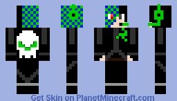 Demon Eye Nico Minecraft Skin