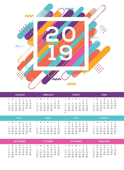 Calendar 2019 Wallpapers - Wallpaper Cave