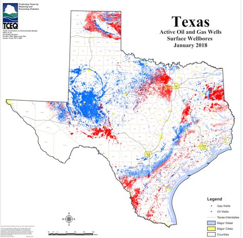 Texas Oil Fields Map - Printable Maps