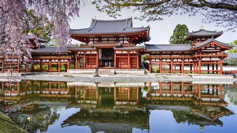 Papel de parede Byodoin Templo, Uji, Japão, Templos, Cenário HD: Widescreen: Alta definição ...