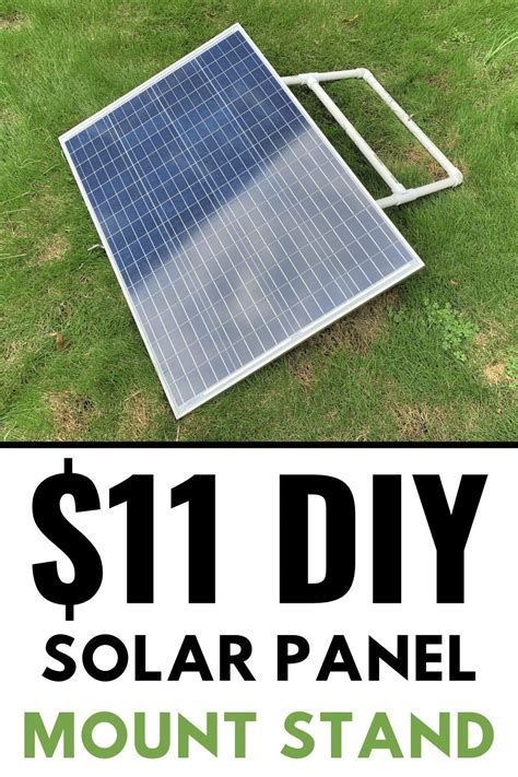 diy pvc solar panel stand - Peachy-Keen Online Diary Pictures