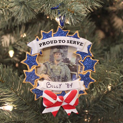 Armed Services Army Uniform Personalized Christmas Ornament | Christmas ...