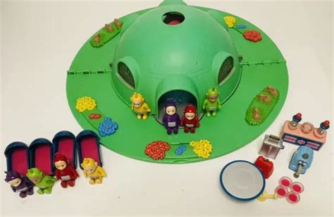 1996 TELETUBBIES HOME Hill House Tubbytronic Superdome Playset Figures Toy EUR 92,15 - PicClick FR