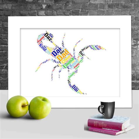 Personalised Scorpio word art print - Word Art Prints - Word Art App