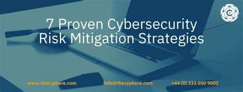 Top 7 Cyber Security Risk Mitigation Strategies