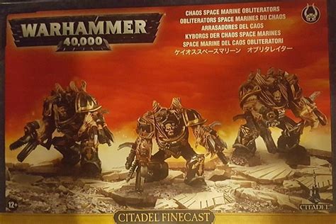 Warhammer 40K Chaos Space Marine Obliterators – Marionville Models