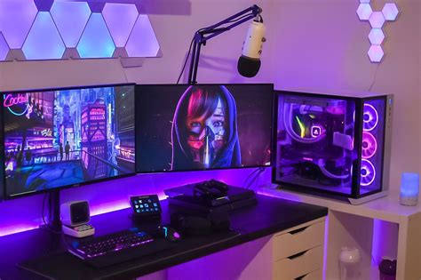 A colour theme I always go back to | Video game rooms, Computer gaming room, Best gaming setup