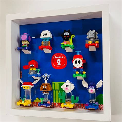 Display Frame Case For Lego Super Mario Series 2 Minifigures | Etsy