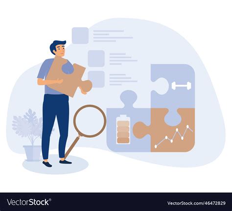 Company growth concept swot analysis business Vector Image