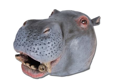 Hippo Mask | Animal Mask | Safari | Latex Mask | Pageant Party