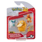 Pokémon Battle Figure 3 Pack (Charmander, Psyduck, Galarian Darumaka ...