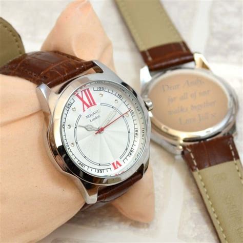 Personalised Watches | Men's Engraved Watches | Wrist Watch for Him