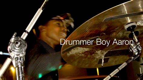 Most Talented Drummer Aaron Drummer Boy Davis Rocking Out! - YouTube