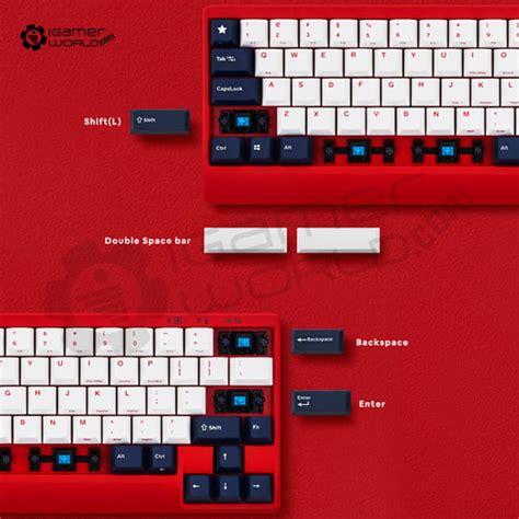 Leopold FC650MDS PD White Blue Star Gaming Keyboard – iGamerWorld