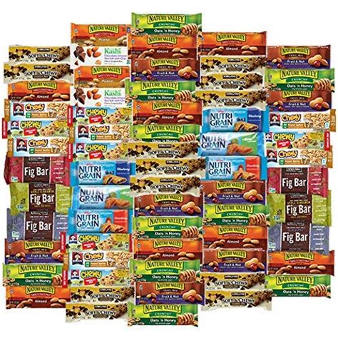 Healthy Snacks To Go Healthy Mixed Snack Box & Snacks Gift Variety Pack (Care Package 66 Count ...