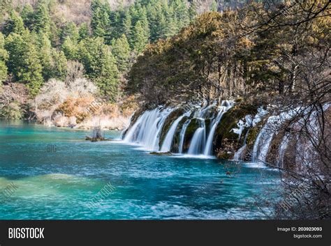 Waterfalls JiuZhaiGou Image & Photo (Free Trial) | Bigstock