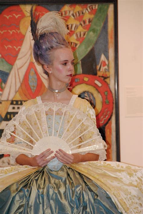 Rococo Look from the Contrast Fashion Show – Vassar College Costume Collection