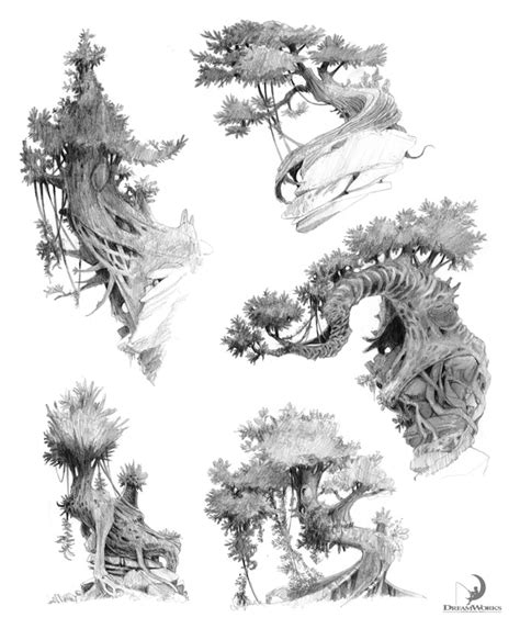 The Croods Concept Art by Nicolas Weis | Concept Art World