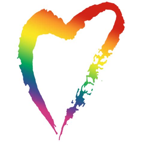 Rainbow Heart Clip Art - ClipArt Best