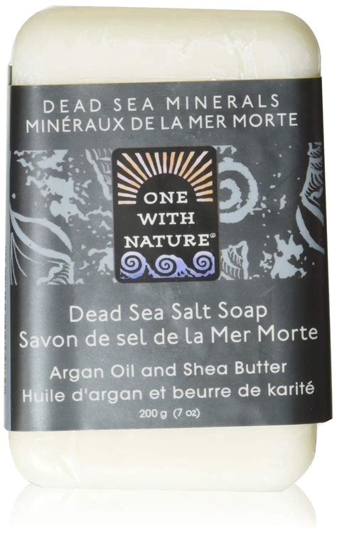 Amazon.com : One With Nature Dead Sea Mineral Dead Sea Salt Soap 7 oz : Beauty