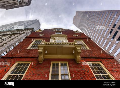 Boston Old State House building in Massachusetts USA Stock Photo - Alamy