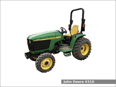 John Deere 4310 compact utility tractor: review and specs - Tractor Specs