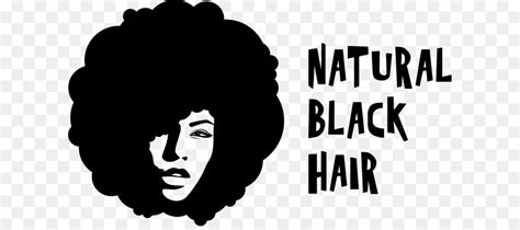 Afro-textured hair Silhouette Black hair - Silhouette png download ...