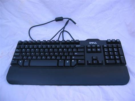 Dell L100 Slim USB Wired Keyboard with Palm Rest DP/N 0RH659 Black ...