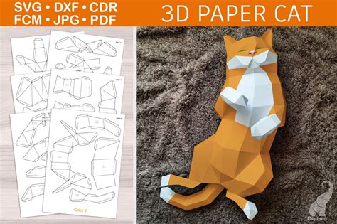 3d Paper Crafts Templates Free Printable - Printable Templates Free