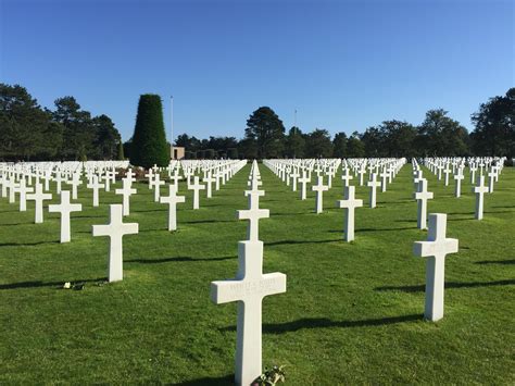 Normandy American Cemetery and Memorial : MURICA