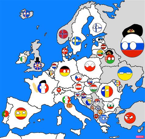 Europe map countryballs by ArtistDude337 on DeviantArt