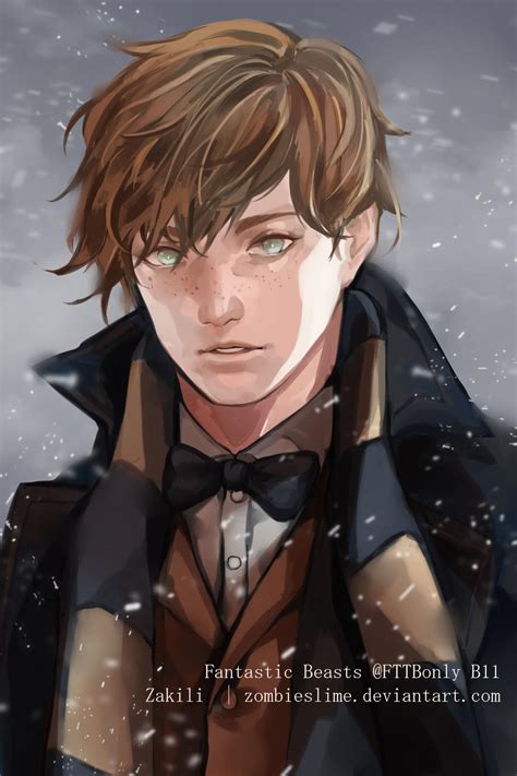 Newt Scamander by zombieslime on DeviantArt