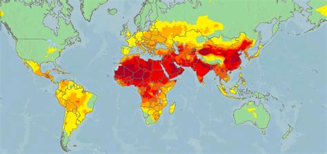 Map of global ambient air pollution | Blog