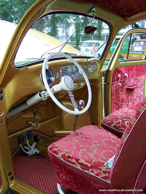 custom vw beetle interior