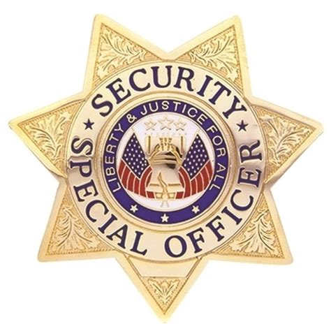 SECURITY SPECIAL OFFICER BADGE