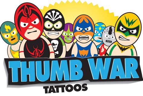 Thumb War Tattoos Package Design on Behance