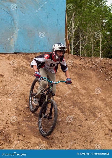 Slopestyle bike editorial photo. Image of outdoors, games - 42061681