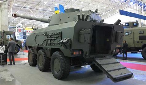 Ukraine tested its own made armoured fighting vehicle