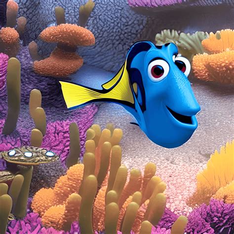 Disney Dory from Finding Nemo · Creative Fabrica