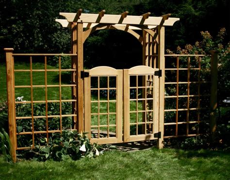 Arbor Gate Ideas for Garden or Front Entrance (35 Designs)