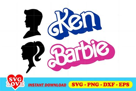 Ken Barbie SVG - Gravectory