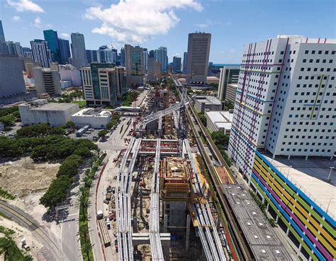 Brightline Miami Central Train Station - Concrete Construction Company ...