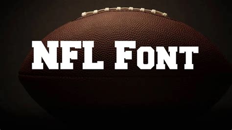 NFL Font Free Download