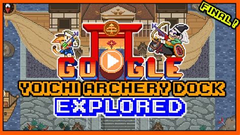 North-west Docks | Google Doodle Champion Island Games ! | Trophy Master Side Quest - YouTube