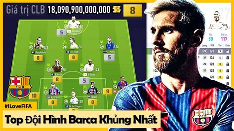 TOP Đội Hình Barca Khủng Nhất FO4 2023: 18000 Tỷ Với RÔ BÉO ICON +5 ...