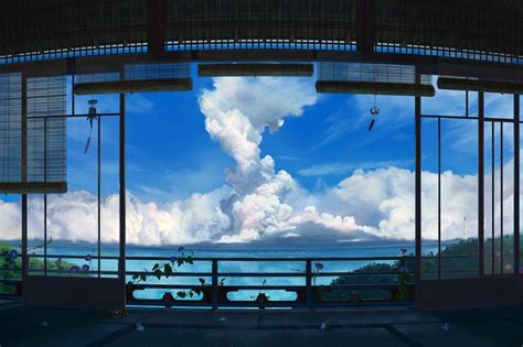 Anime Summer Scenery Wallpapers - Top Free Anime Summer Scenery Backgrounds - WallpaperAccess