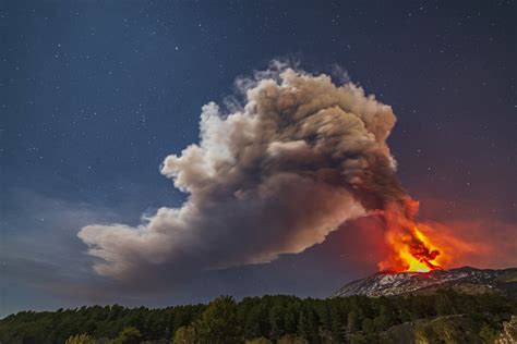 Etna Erupts 2022